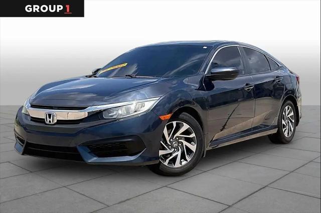 2016 Honda Civic EX for sale in Harvey, LA