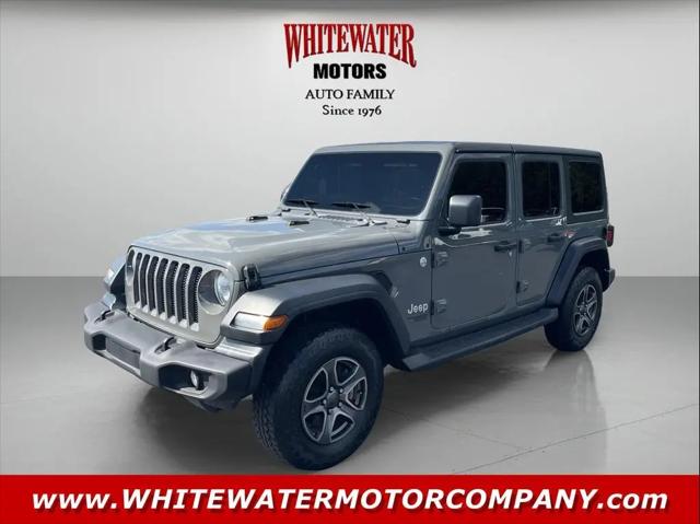 2018 Jeep Wrangler Unlimited Sport S 4x4 for sale in Milan, IN