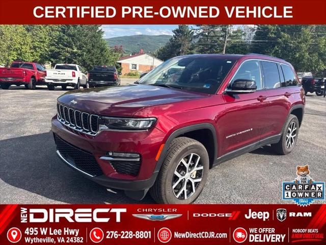 2025 Jeep Grand Cherokee Limited 4x4 for sale in Wytheville, VA