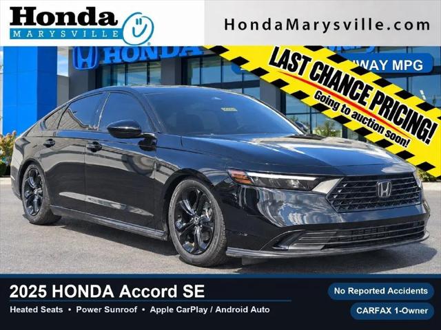 2025 Honda Accord Sedan SE for sale in Marysville, OH