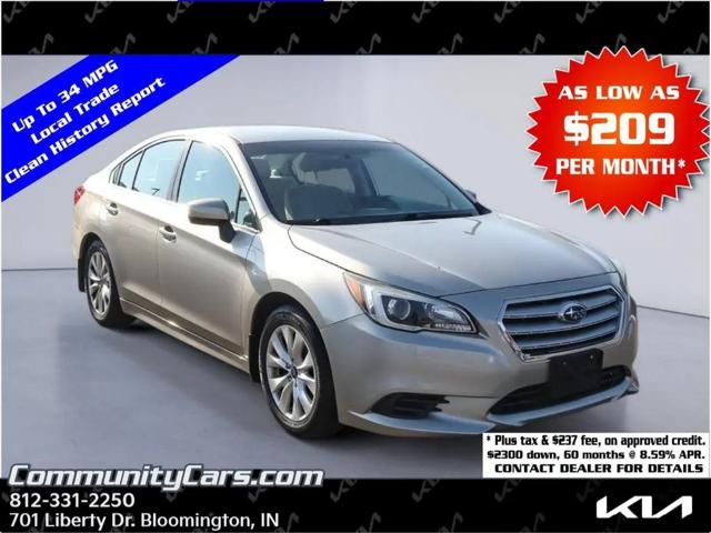 2017 Subaru Legacy 2.5i Premium for sale in Bloomington, IN