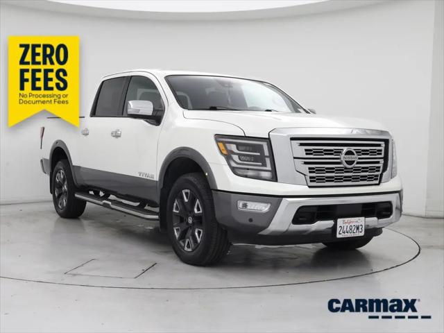 2022 Nissan Titan Crew Cab Platinum Reserve 4x4 for sale in Pleasanton, CA