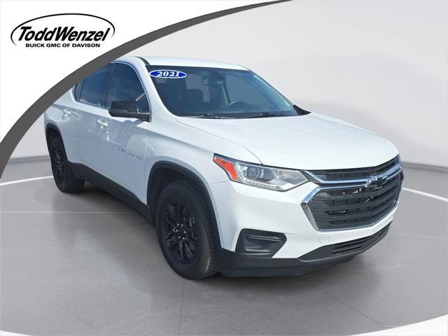 2021 Chevrolet Traverse AWD LS for sale in Davison, MI