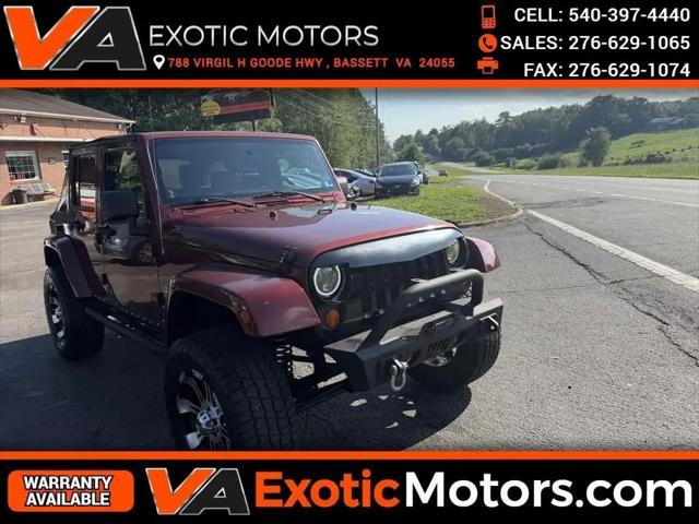 2008 Jeep Wrangler Unlimited Sahara for sale in Bassett, VA