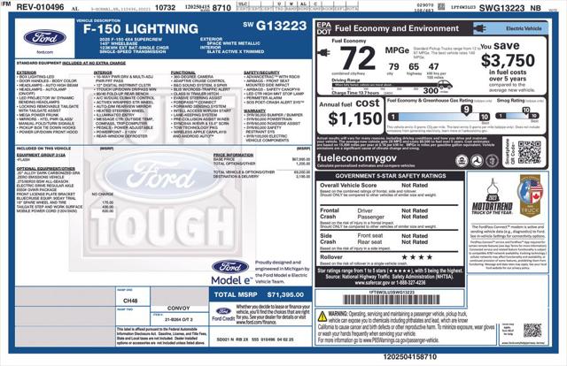 Used 2025 Ford F-150 Lightning Flash For Sale in Muscle Shoals, AL