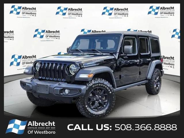 2022 Jeep Wrangler Unlimited Willys 4x4 for sale in Westborough, MA