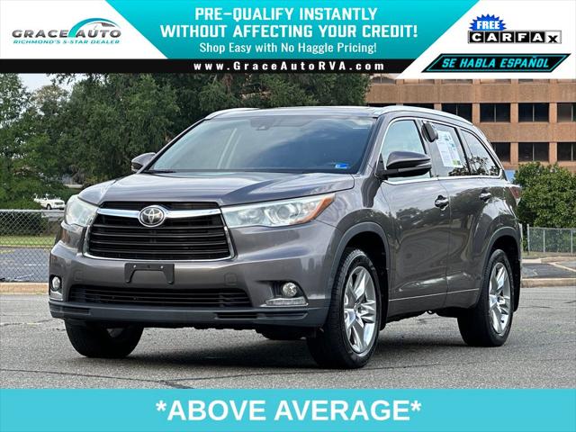 2014 Toyota Highlander Limited Platinum V6 for sale in Richmond, VA