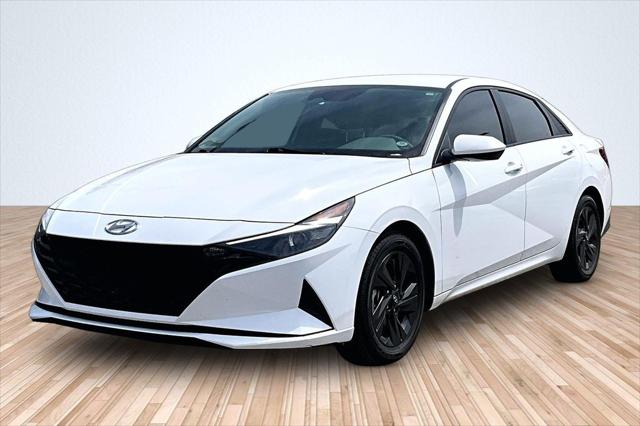 2021 Hyundai Elantra Hybrid Blue for sale in Oklahoma City, OK