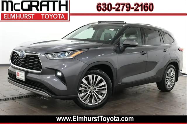 2024 Toyota Highlander Hybrid Platinum for sale in Elmhurst, IL