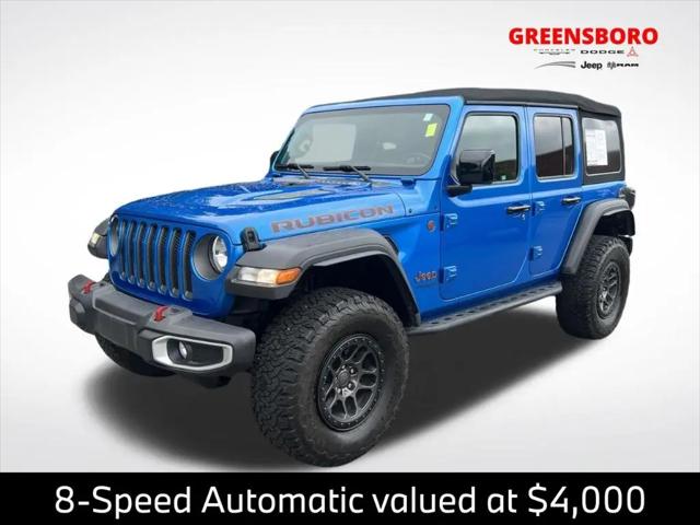 2022 Jeep Wrangler Unlimited Rubicon 4x4 for sale in Greensboro, NC
