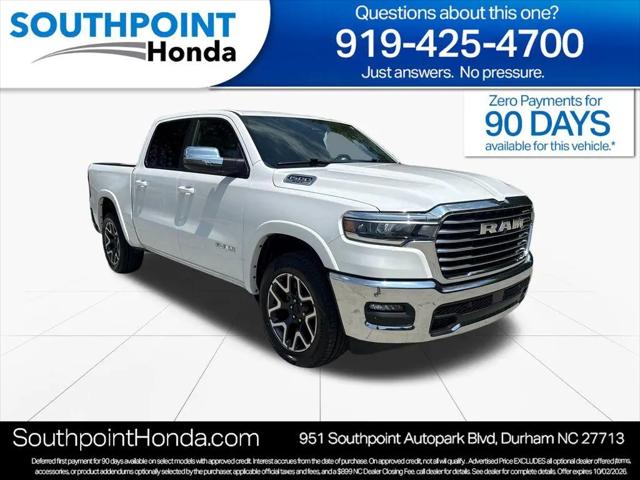 2025 Ram 1500 Laramie Crew Cab 4x4 57 Box for sale in Durham, NC