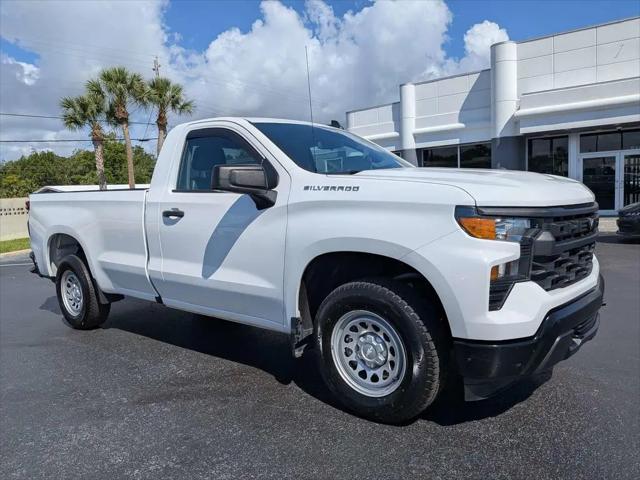 2024 Chevrolet Silverado 1500 2WD Regular Cab Long Bed WT for sale in Daytona Beach, FL