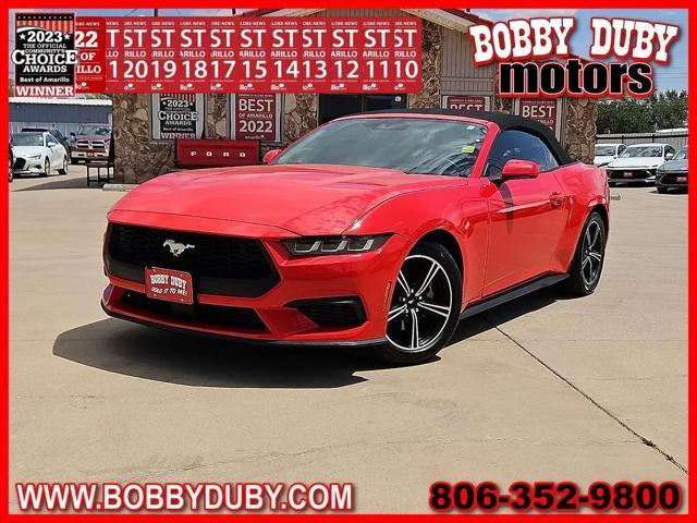 2024 Ford Mustang EcoBoost Premium Convertible for sale in Amarillo, TX