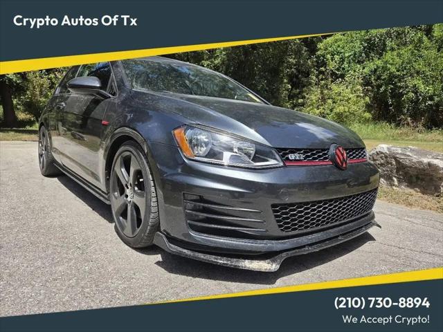 2015 Volkswagen Golf GTI 2.0T S 2-Door for sale in San Antonio, TX