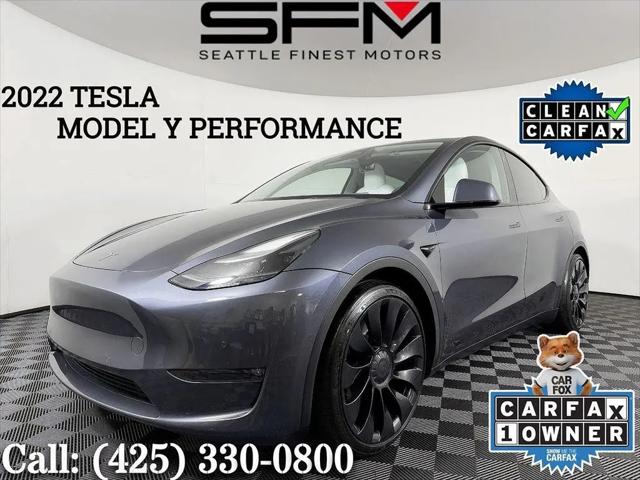 2022 Tesla Model Y Performance Dual Motor All-Wheel Drive for sale in Lynnwood, WA
