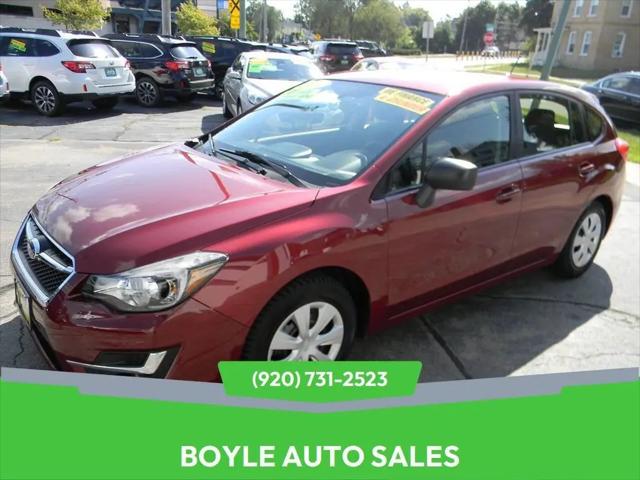 2016 Subaru Impreza 2.0i for sale in Appleton, WI