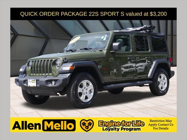 2021 Jeep Wrangler Sport S 4x4 for sale in Nashua, NH