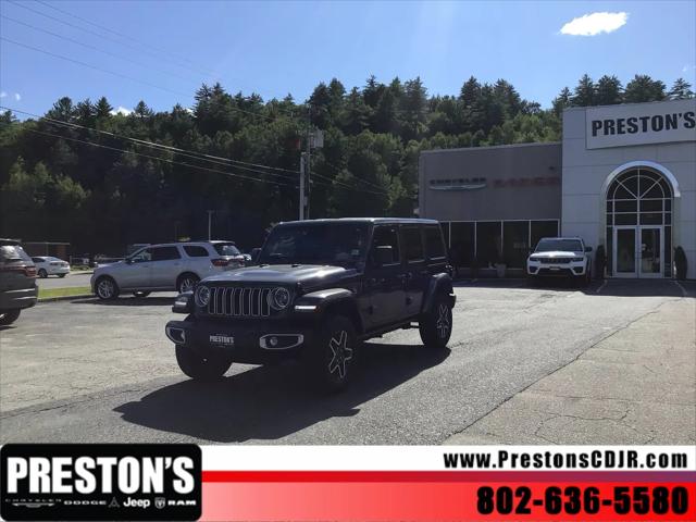 2025 Jeep Wrangler 4-Door Sahara 4x4 for sale in Barre, VT