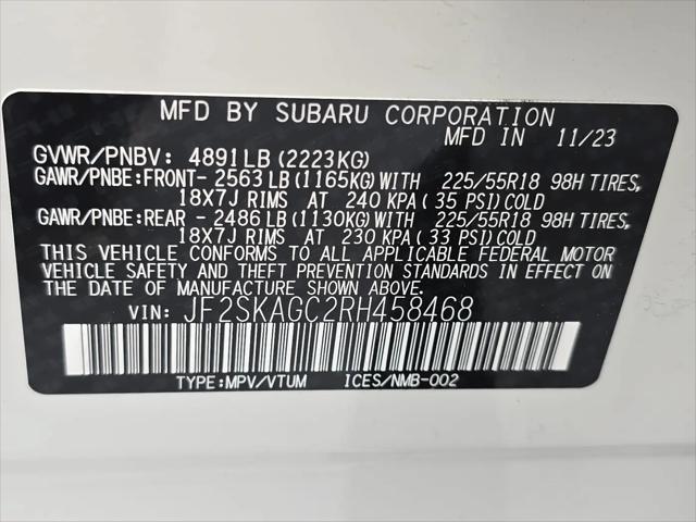 2024 Subaru Forester Sport