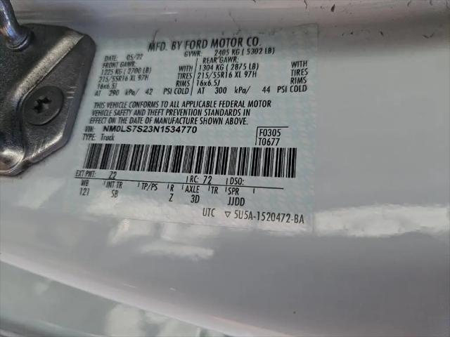 2022 Ford Transit Connect XL Cargo Van