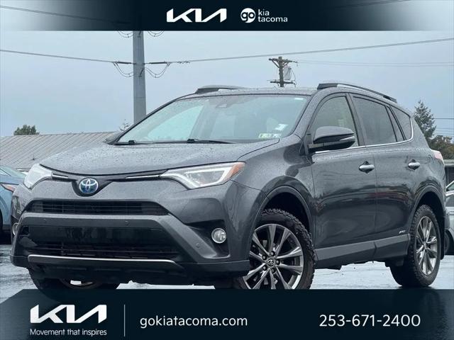 2018 Toyota RAV4 Hybrid Limited for sale in Tacoma, WA