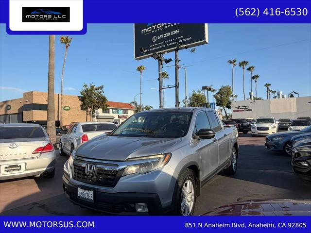 2017 Honda Ridgeline RT for sale in Anaheim, CA