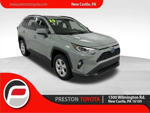 2020 Toyota RAV4 Hybrid XLE for sale in New Castle, PA