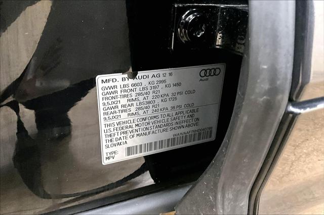 2017 Audi Q7 3.0T Premium
