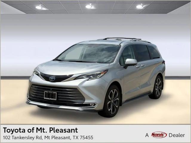 2025 Toyota Sienna Platinum for sale in Mt Pleasant, TX