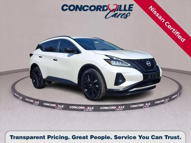 2023 Nissan Murano SV Intelligent AWD for sale in Glen Mills, PA