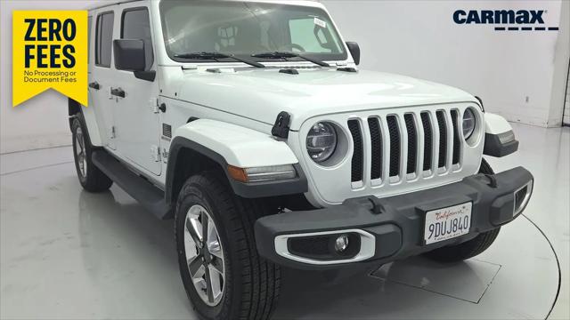 2020 Jeep Wrangler Sahara 4x4 for sale in Murietta, CA