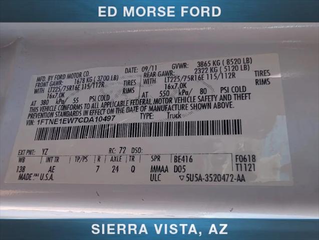 2012 Ford E-150 Commercial