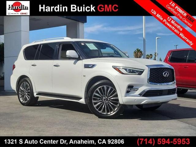 2019 INFINITI QX80 LUXE for sale in Anaheim, CA