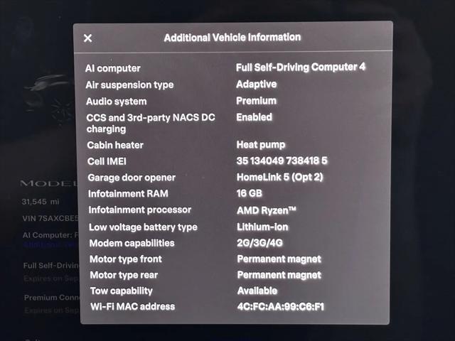 2023 Tesla Model X Standard Range