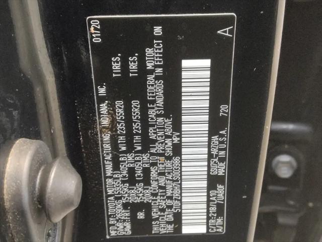 2020 Toyota Highlander Platinum