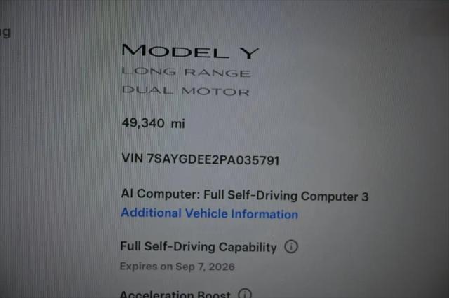 2023 Tesla Model Y Long Range Dual Motor All-Wheel Drive