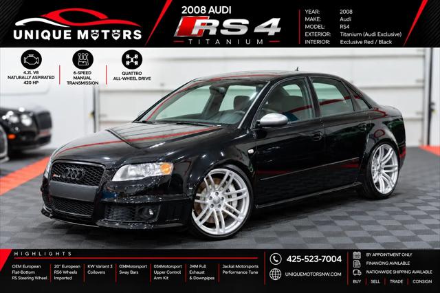 2008 Audi RS 4 4.2L for sale in Kent, WA