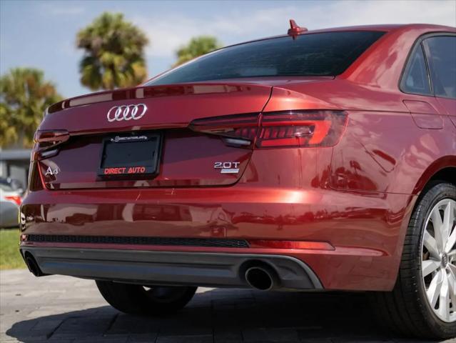 2018 Audi A4 2.0T ultra Premium