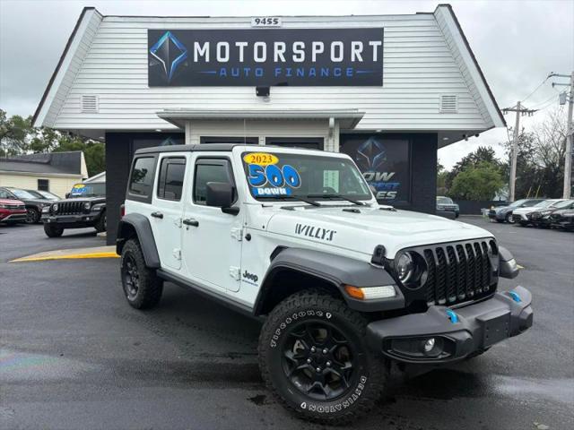 2023 Jeep Wrangler 4xe 4x4 for sale in Saint John, IN