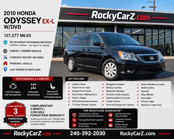2010 Honda Odyssey EX-L for sale in Temple Hills, MD