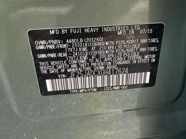 2016 Subaru Forester 2.5i Premium