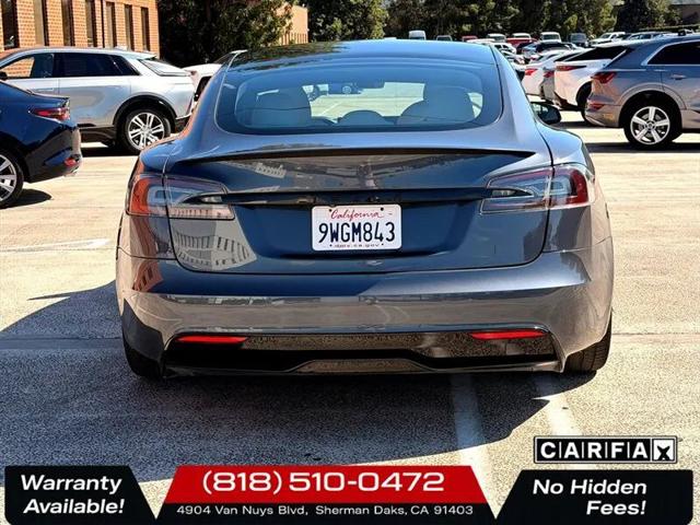 2021 Tesla Model S Plaid Tri Motor All-Wheel Drive