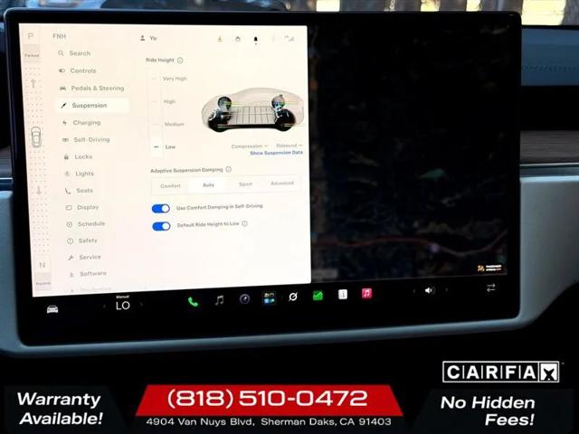 2021 Tesla Model S Plaid Tri Motor All-Wheel Drive