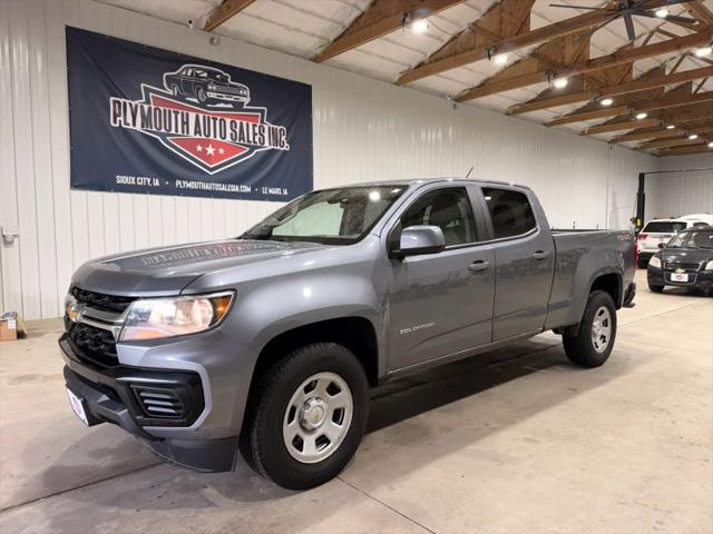 2021 Chevrolet Colorado 4WD Crew Cab Long Box WT for sale in Sioux City, IA