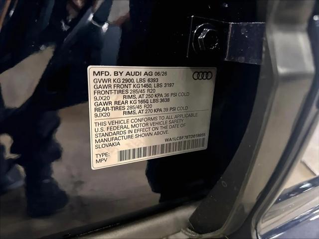 2026 Audi Q7 Premium Plus 45 TFSI quattro tiptronic