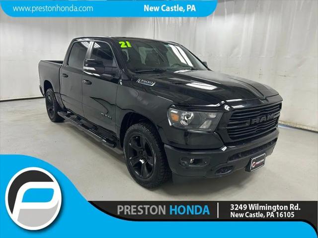 2021 Ram 1500 Big Horn Crew Cab 4x4 57 Box for sale in New Castle, PA