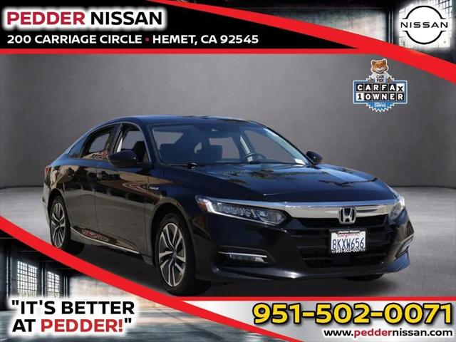 2019 Honda Accord Hybrid EX-L for sale in Hemet, CA