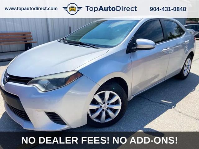 2014 Toyota Corolla LE for sale in Jacksonville, FL