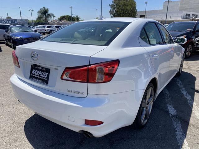 2012 Lexus IS 250 250