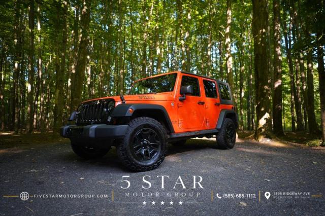 2015 Jeep Wrangler Unlimited Willys Wheeler for sale in Rochester, NY